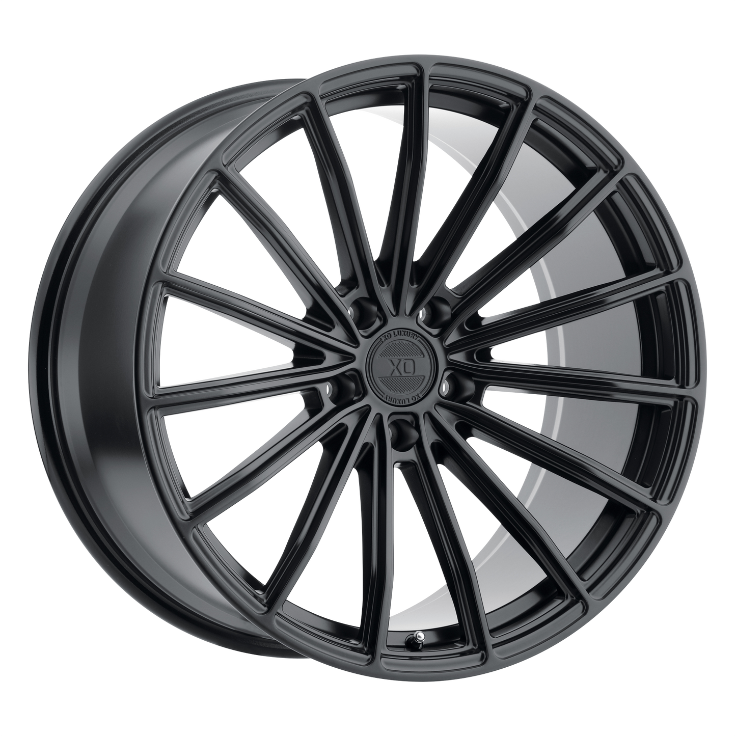 Set of 4: XO London Wheel, 20x10.5 +30 Offset 5x114.3, Matte Black - 2005LDN305114M76
