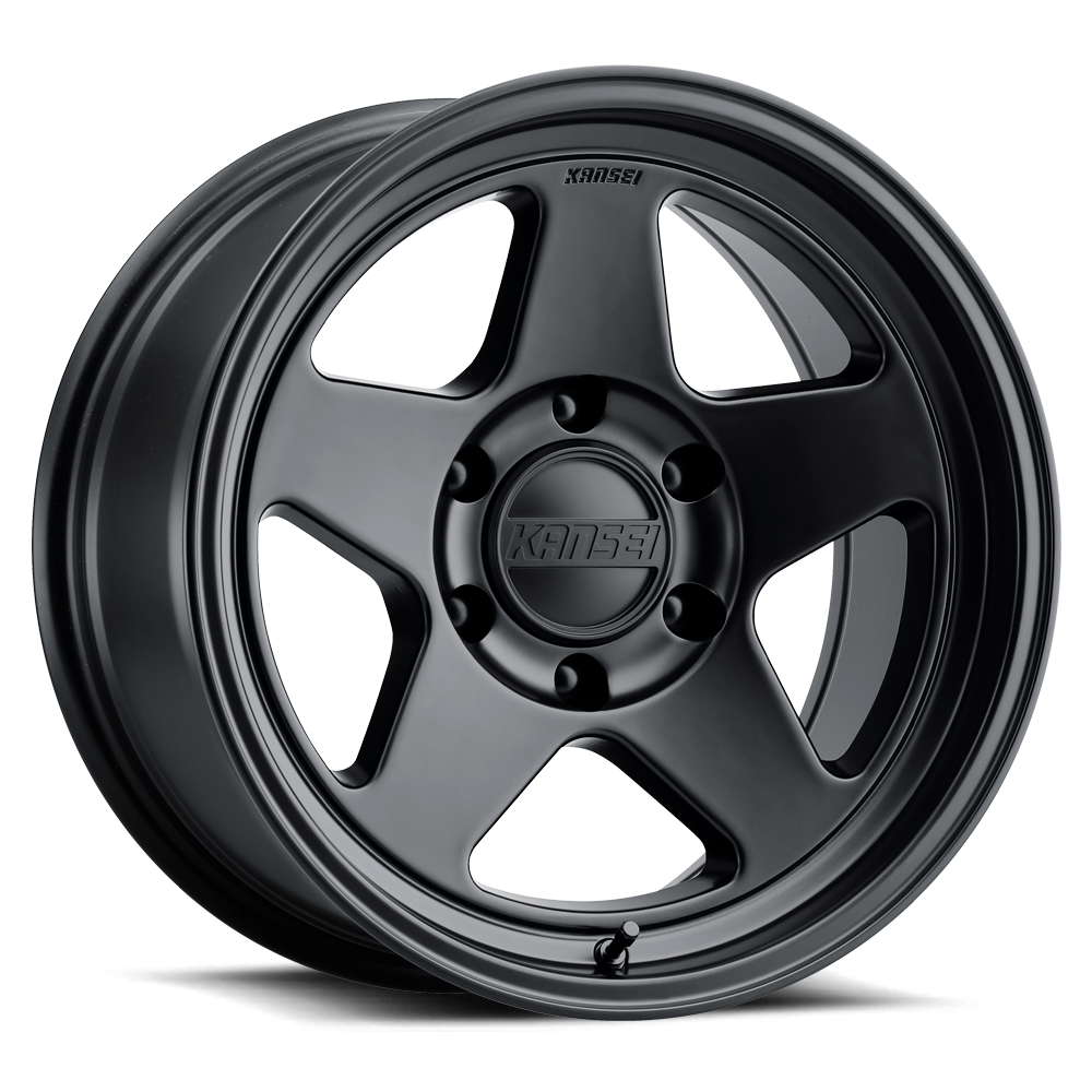 Kansei KNP Off Road Wheel, 17X8.5 6X135 -10, Matte Black - K12MB-78565-10.