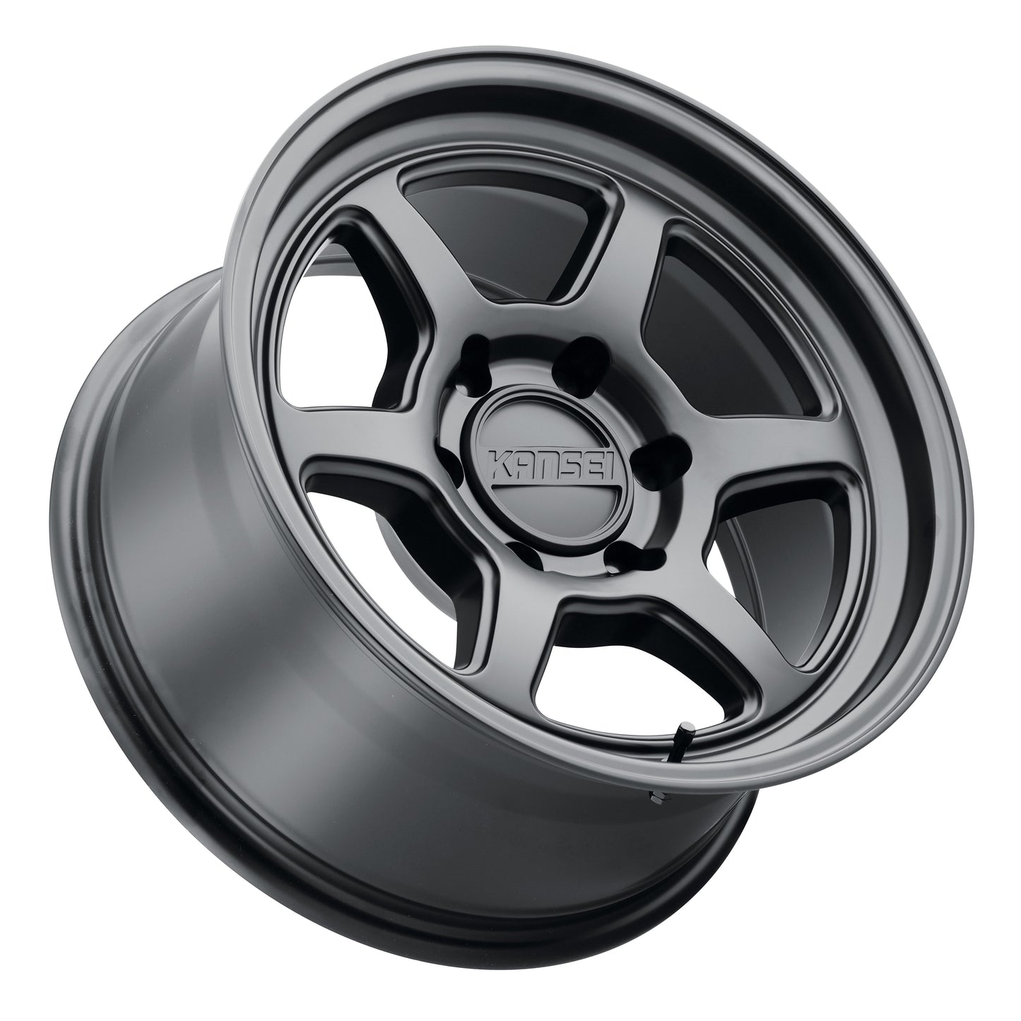 Kansei ROKU Off Road Wheel, 17X8.5 6X139.7 0, Matte Black - K14MB-78560-00.