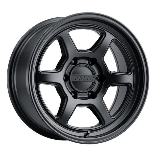 Kansei ROKU Off Road Wheel, 17X8.5 6X139.7 0, Matte Black - K14MB-78560-00.