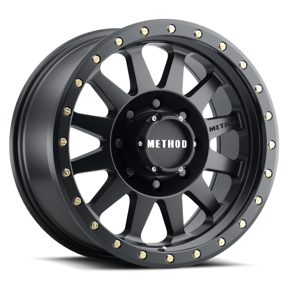 Set of 4: Method MR304 Double Standard 17x8.5 0mm Offset 5x5 94mm CB - MR30478550500