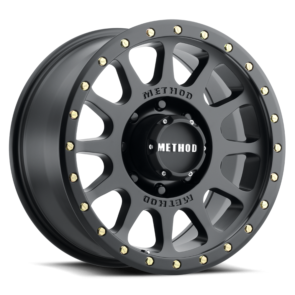 Set of 4: Method MR305 NV 18x9 -12mm Offset 6x5.5 108mm CB Matte - MR30589060512N