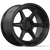 Kansei ROKU Wheel, 18X10.5 5X114.3 12, Gloss Black - K14B-181512+12.