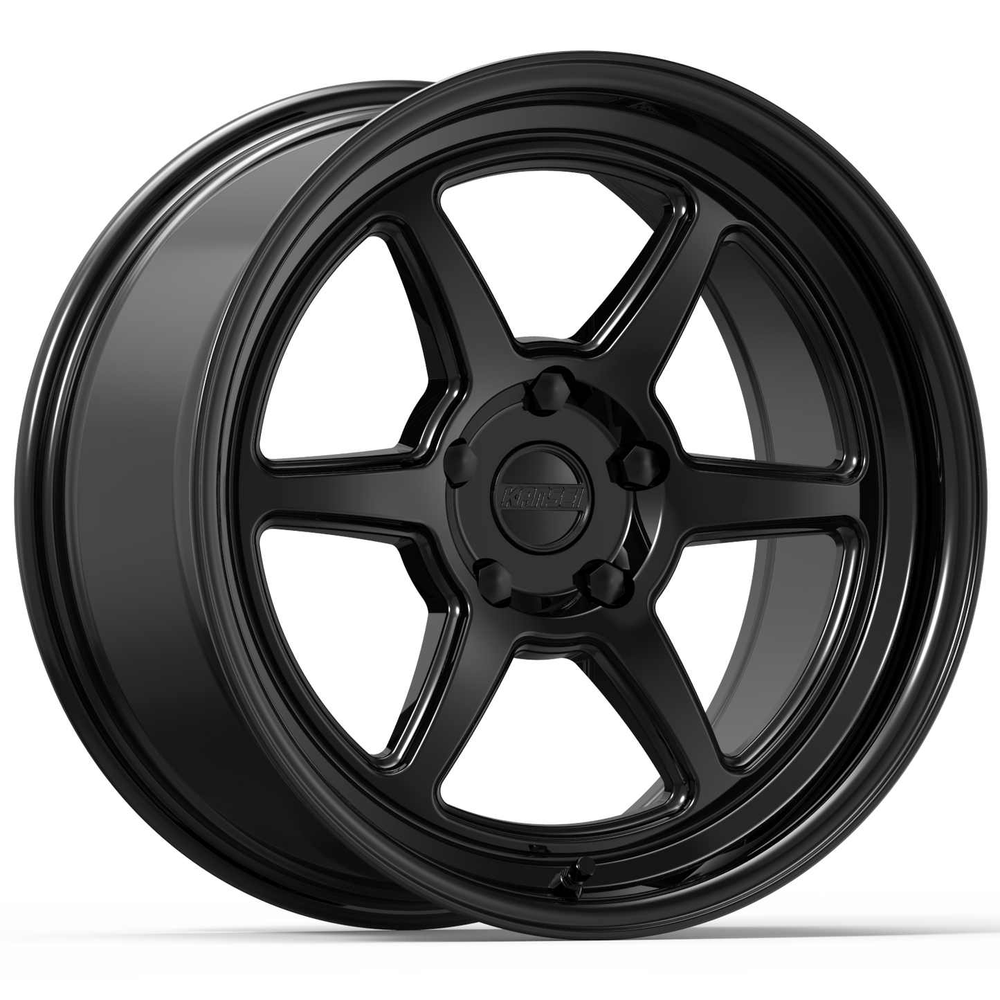Kansei ROKU Wheel, 18X9 5X114.3 12, Gloss Black - K14B-189012+12.