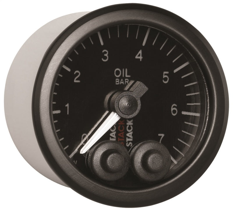 Autometer Stack 52mm 0-7 Bar M10 Male Pro-Control Oil Pressure - ST3501