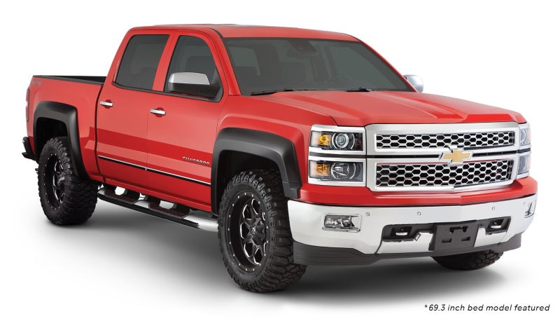 Bushwacker 15-18 Chevy Silverado 2500 HD Fleetside Extend-A-Fender Style Flares - 40964-02