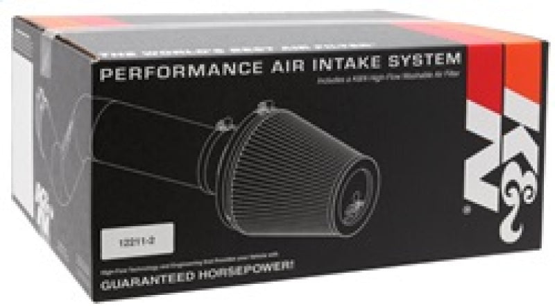 K&N 08-11 WRX/STi 2.5L H4 Red Typhoon Short Ram Intake - 69-8005TWR