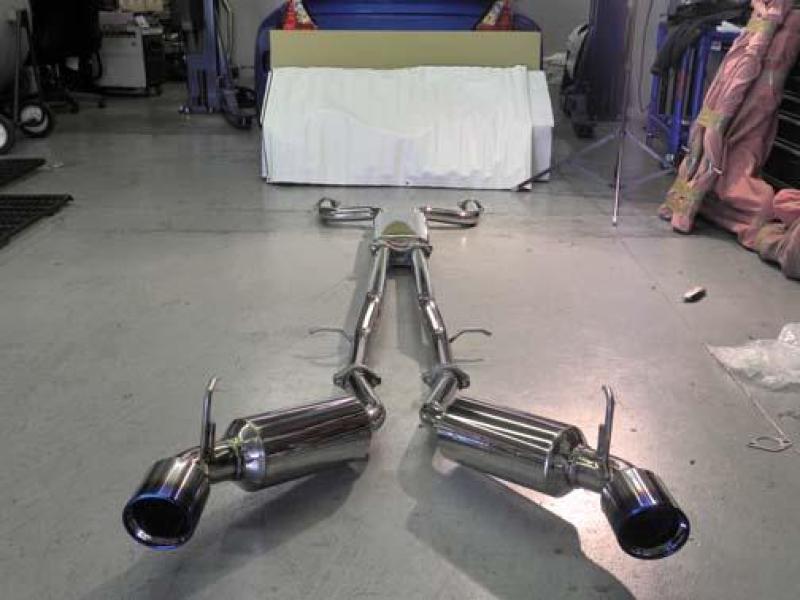 Injen 09-20 Nissan 370Z Dual 60mm SS Cat-Back Exhaust w/ - SES1989TT