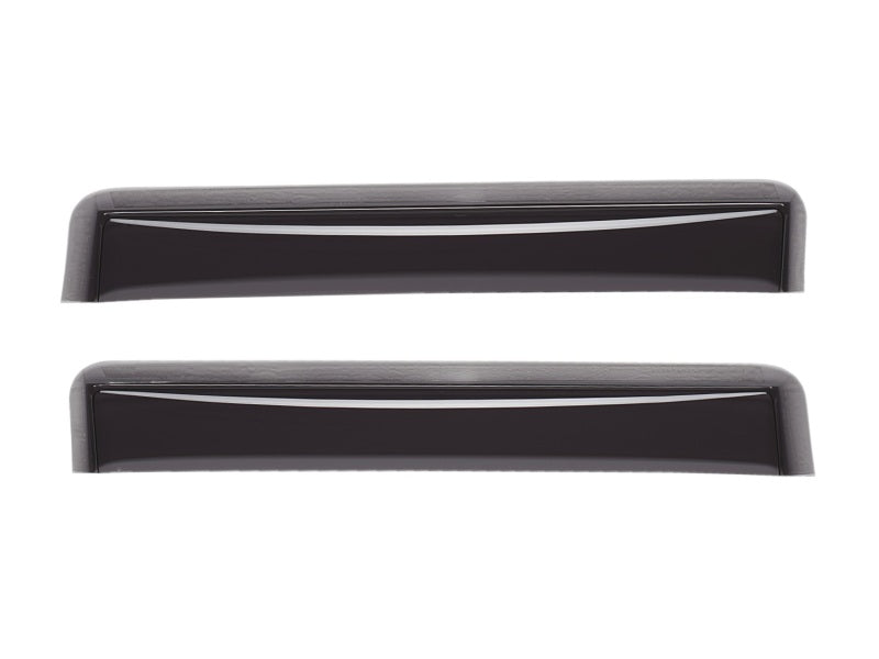 WeatherTech 11+ Kia Optima Rear Side Window Deflectors - Dark - 81563