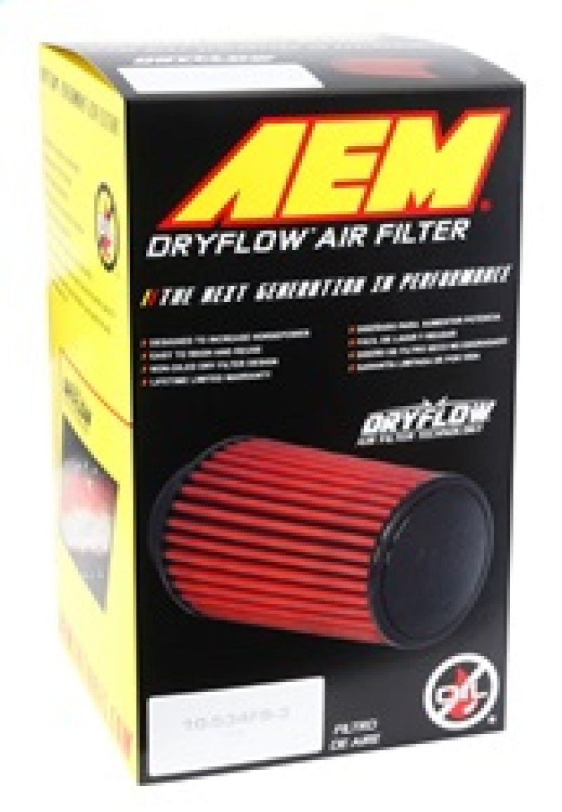 AEM 2.75 in Dryflow Air Filter with 9 in Element - 21-2029DK