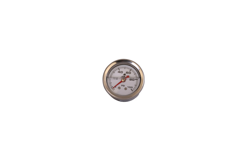 Aeromotive 0-100 PSI Fuel Pressure Gauge - 15633