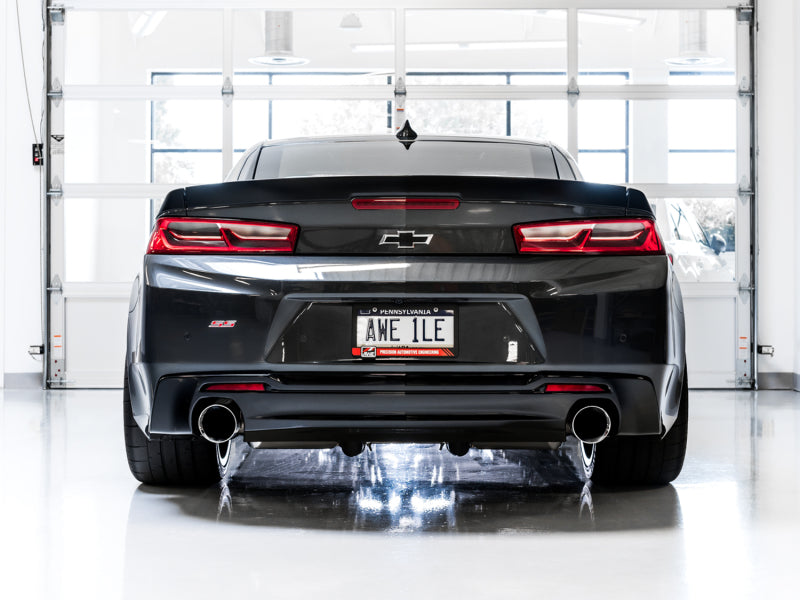 AWE Tuning 16-19 Chevrolet Camaro SS Axle-back Exhaust - Track - 3020-32049