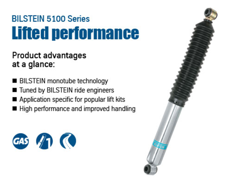 Bilstein 5100 Series 2014 Ford F-150 Front 46mm Monotube Shock - 24-286503