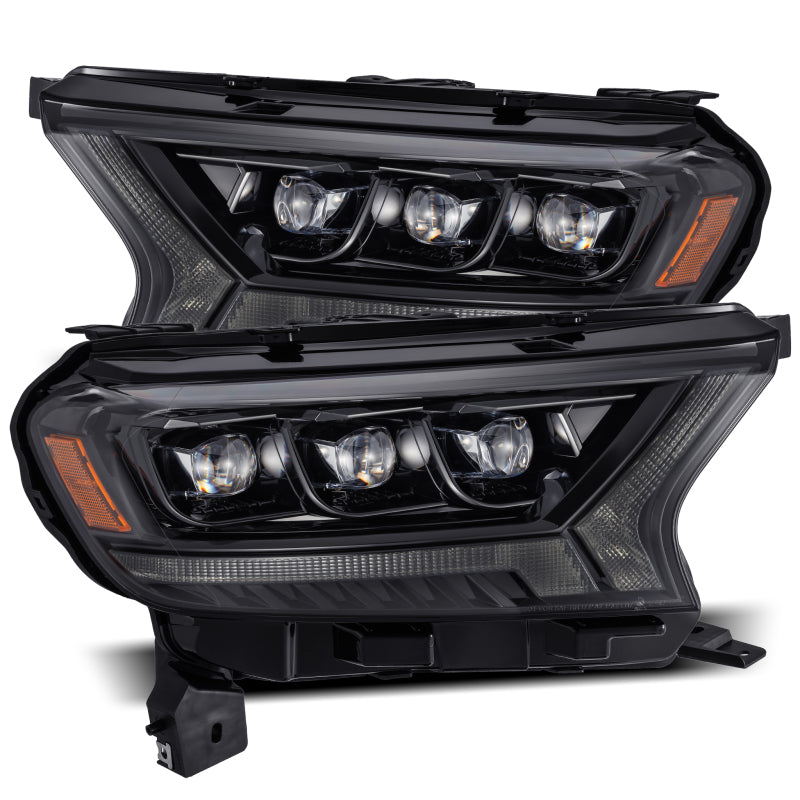 AlphaRex 19-21 Ford Ranger NOVA LED Proj Headlight Plnk Style - 880123