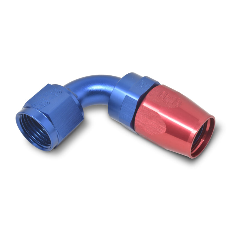 Russell Performance -20 AN Red/Blue 90 Degree Full Flow Hose - 610210