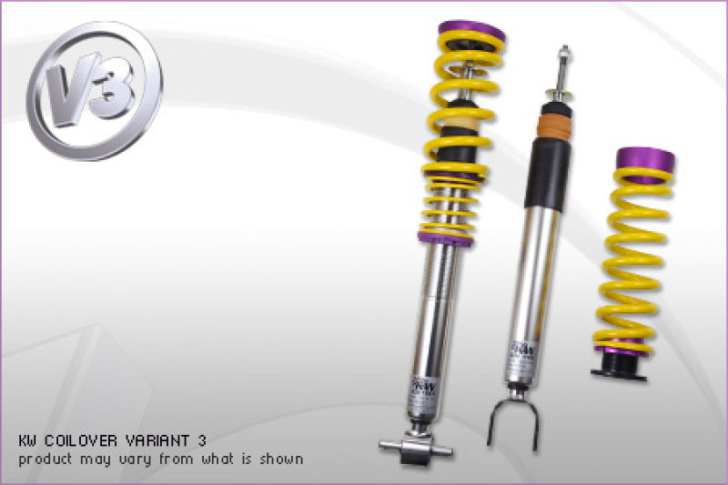 KW Coilover Kit V3 Audi Golf VI R w/o DCC KWSHP65 - 35210092