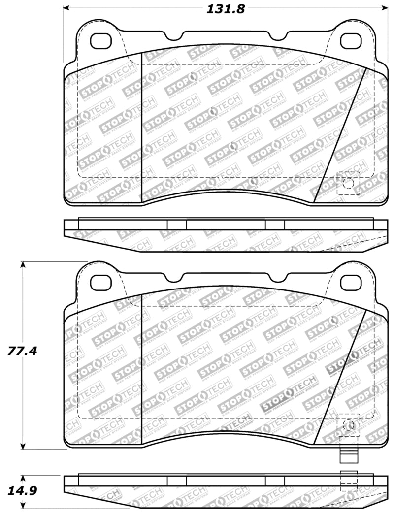 StopTech Performance 04-07 STi / 03-06 Evo / 08-10 Evo - 309.10010