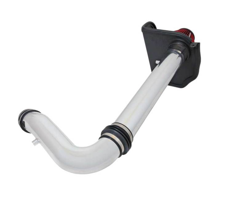 Spectre 11-17 Challenger/Charger 3.6L Air Intake Kit - Polished w/Red - 9028