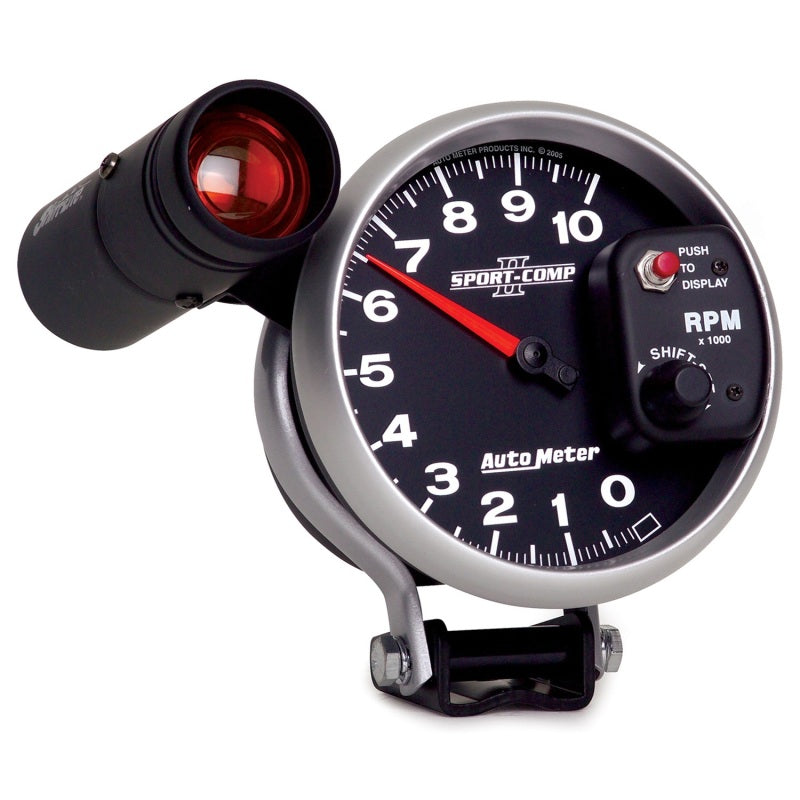 Autometer Sport-Comp II 5 inch 0-10000 RPM Pedestal Mount Tachometer - 3699