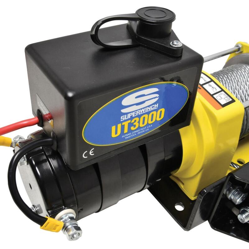 Superwinch 3000 LBS 12V DC 3/16in x 40ft Steel Rope - 1331200