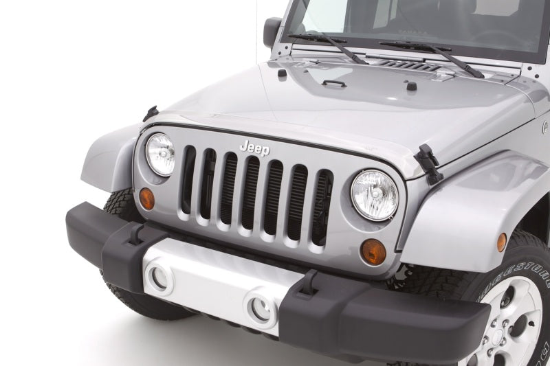 AVS 07-18 Jeep Wrangler Unlimited Aeroskin Low Profile Hood Shield - 622060