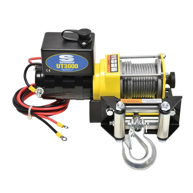 Superwinch 3000 LBS 12V DC 3/16in x 40ft Steel Rope - 1331200