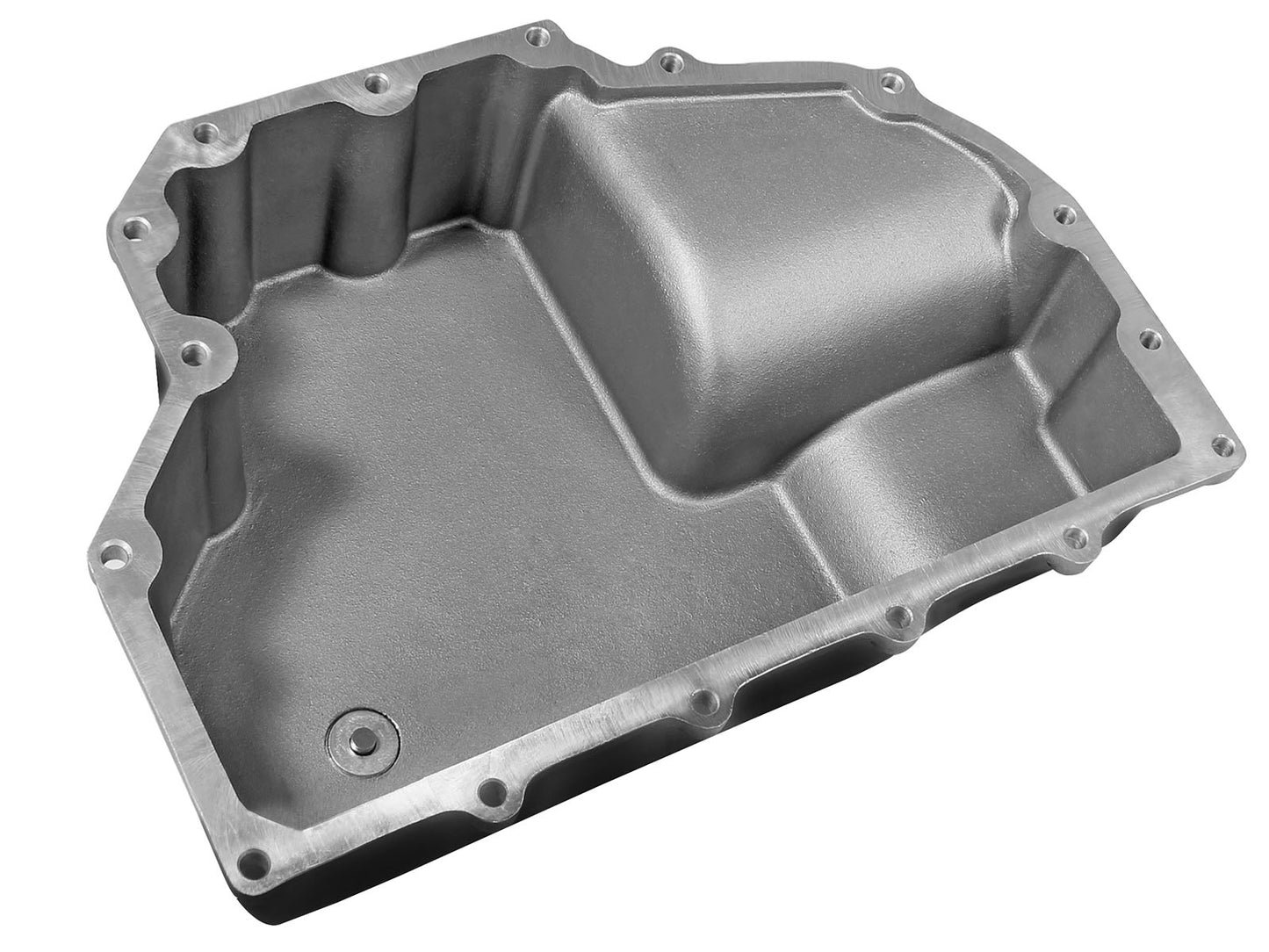 AFE Engine Oil Pan Black Machined; 14-16 Dodge RAM 1500 - 46-70282