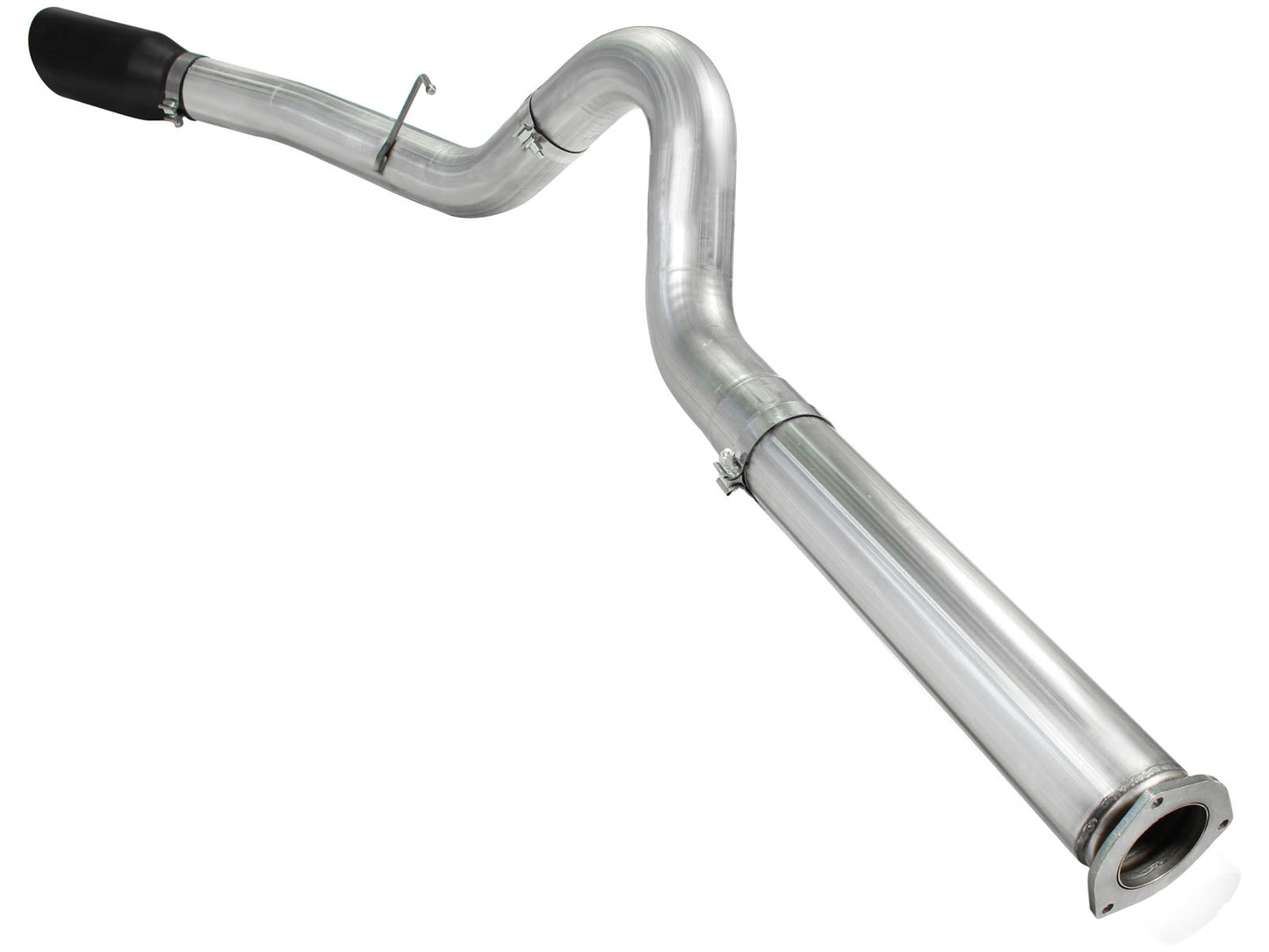 aFe Atlas 5in DPF-Back Aluminized Steel Exh Sys Ford Diesel - 49-03055-B