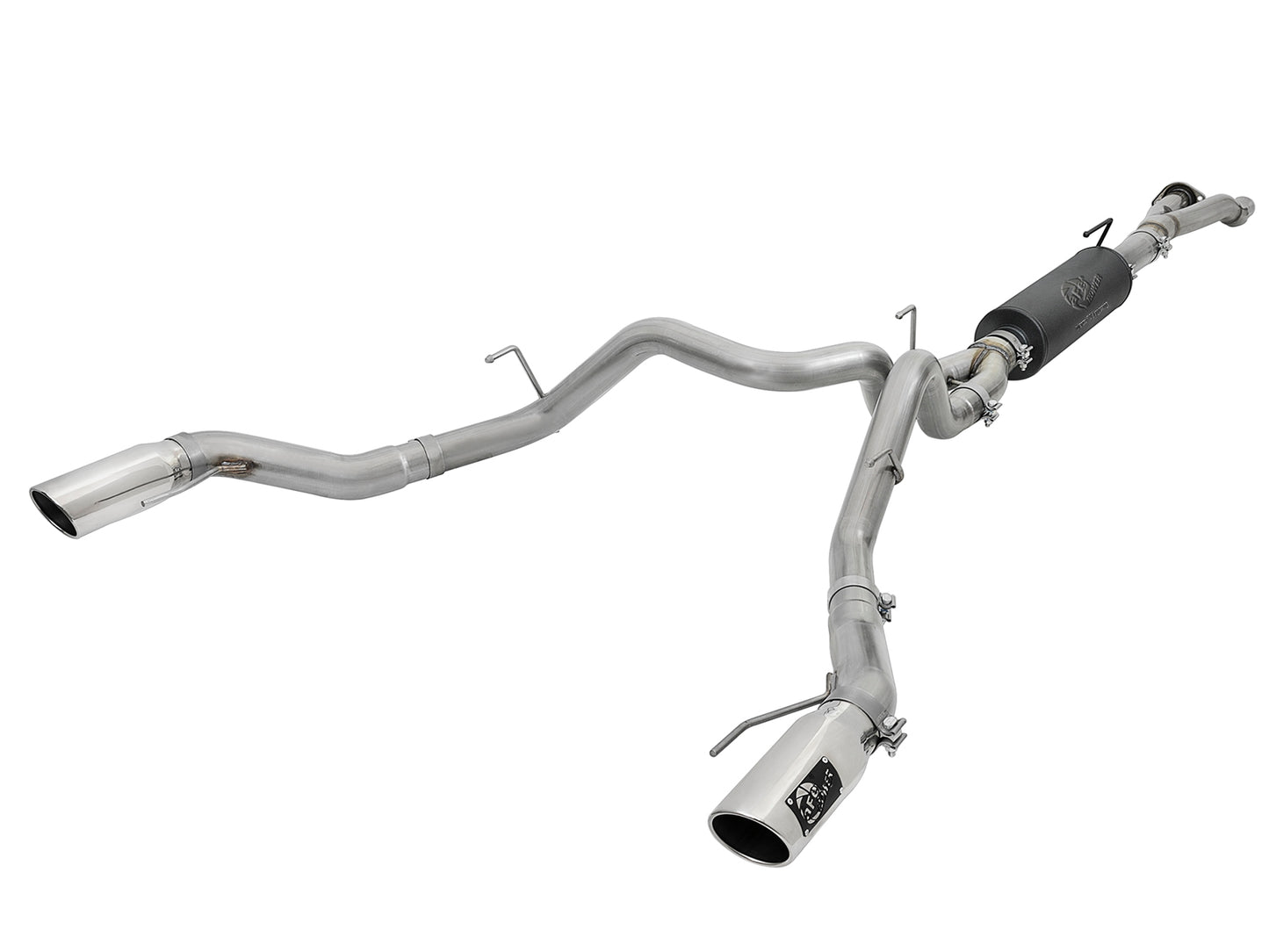 aFe MACHForce-XP 3in to 3-1/2in 304 SS Cat-Back Exhaust w/Polished - 49-33094-P