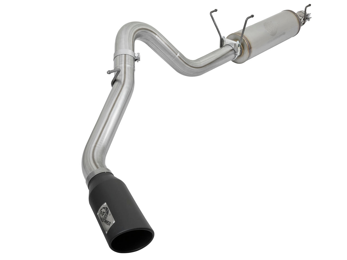 aFe MACHForce XP 4in Exhausts Cat-Back SS Side Exit 14-17 - 49-42056-B