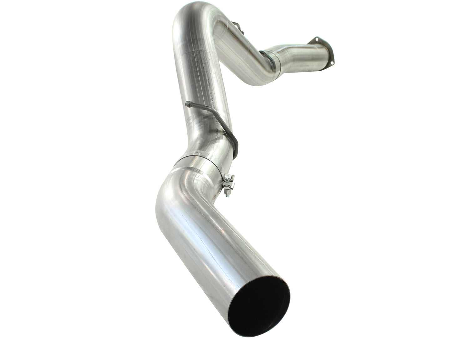 aFe MACHForce XP Exhaust 5in DPF-Stainless, GM Diesel Trucks 07.5-10 - 49-44040