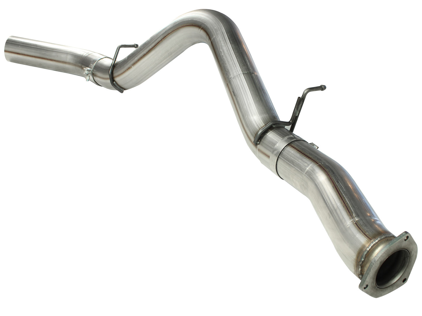 aFe MACHForce XP Exhaust 5in DPF-Stainless, GM Diesel Trucks 07.5-10 - 49-44040