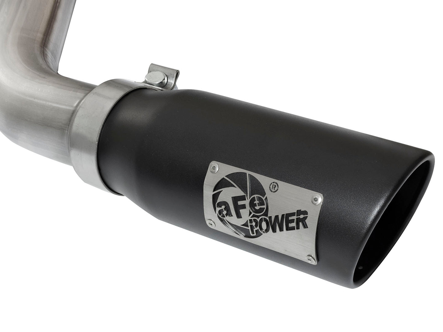 aFe MACH Force-Xp 3in CB SS Dual Exhaust w/Black Tips - 49-44071-B