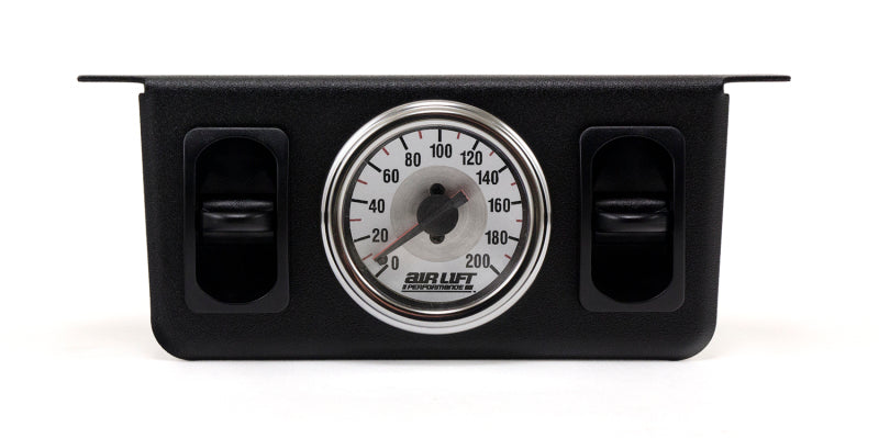 Air Lift Dual Needle Gauge With Two Paddle Switches- 200 - 26229