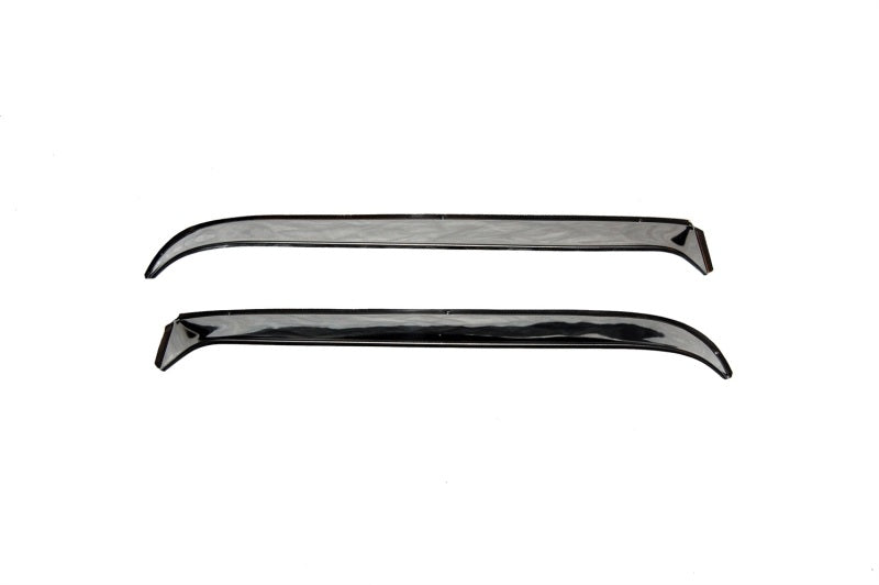 AVS 97-06 Jeep Wrangler Ventshade Window Deflectors 2pc - Stainless - 12642