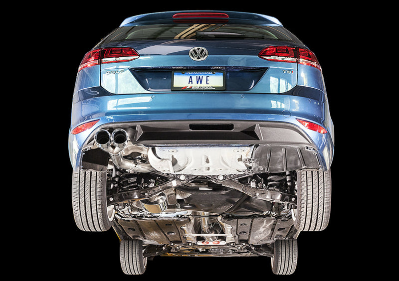 AWE Tuning VW MK7 Golf SportWagen Touring Edition Exhaust w/Chrome - 3015-22048