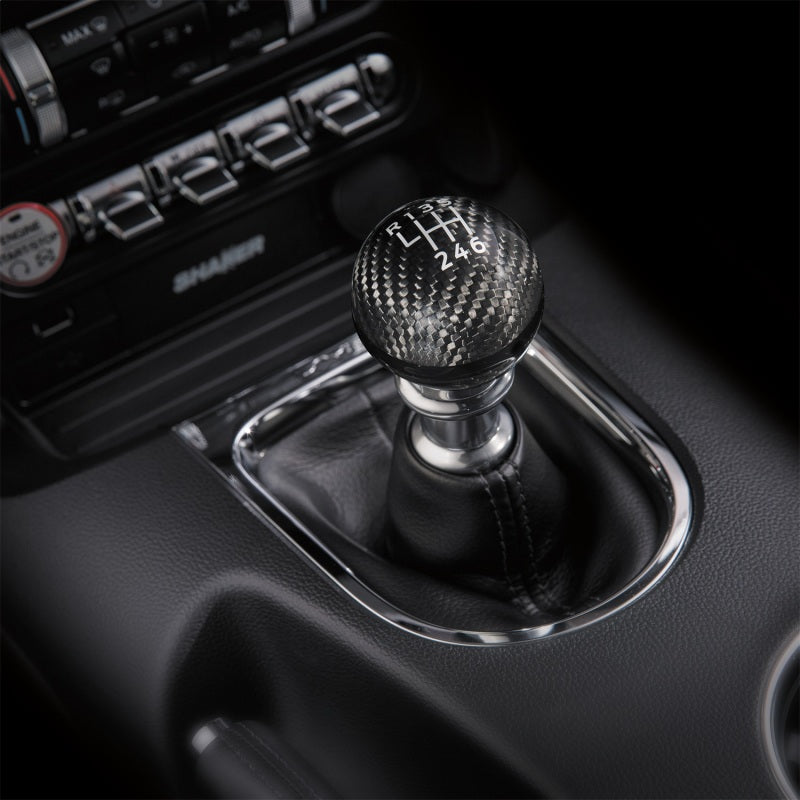 Ford Racing 15-25 Mustang Ford Racing Carbon Fiber Shift Knob - M-7213-MCF