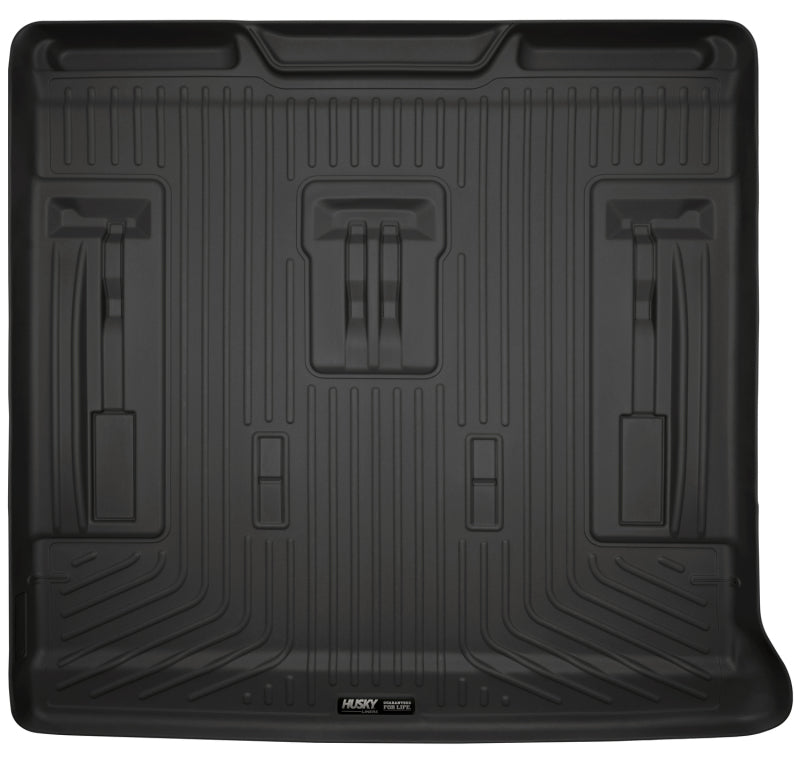 Husky Liners 07-13 GM Escalade/Suburban/Yukon WeatherBeater Black Rear Cargo Liners - 28251