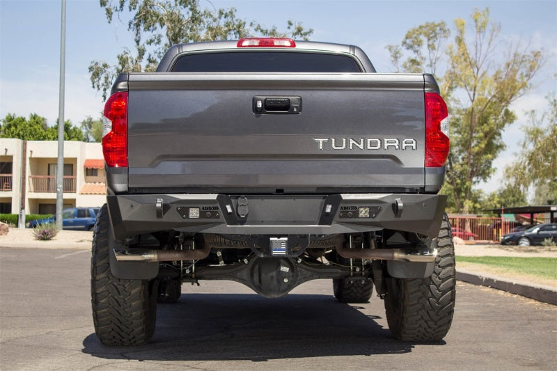 Addictive Desert Designs 2014+ Toyota Tundra Stealth Fighter Rear Bumper - R741231280103