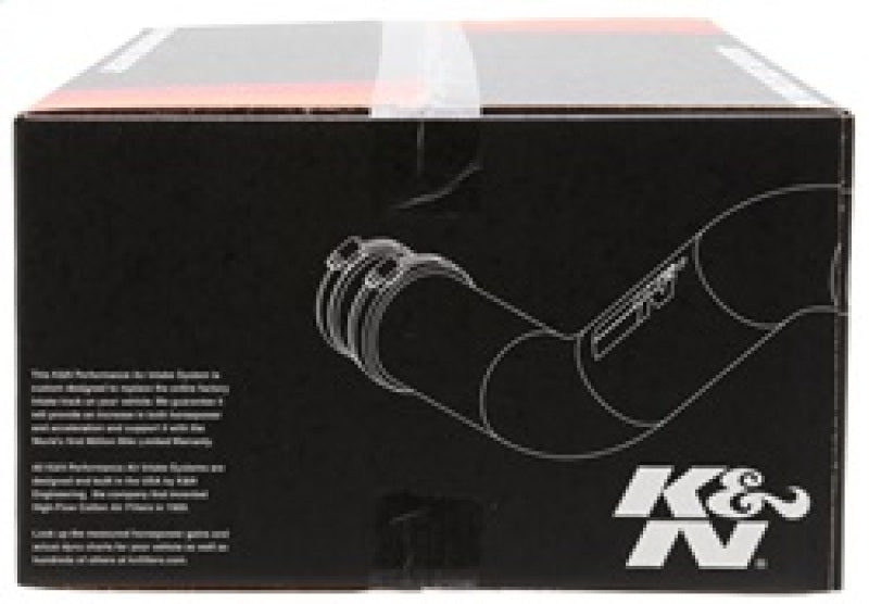 K&N 08-11 WRX/STi 2.5L H4 Red Typhoon Short Ram Intake - 69-8005TWR