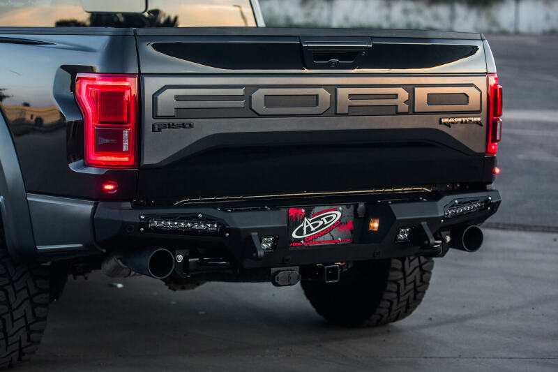 Addictive Desert Designs 17-18 Ford F-150 Raptor HoneyBadger Rear Bumper - R117321430103