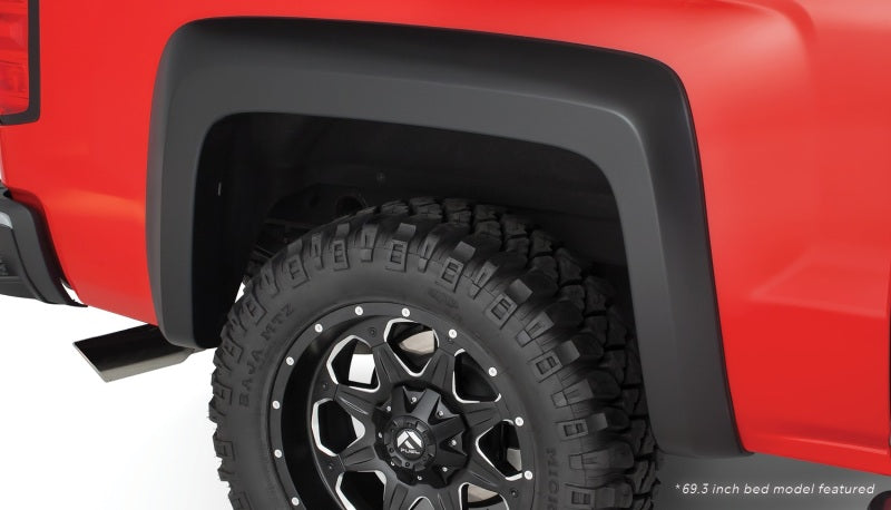 Bushwacker 15-18 Chevy Silverado 2500 HD Fleetside Extend-A-Fender Style Flares - 40964-02