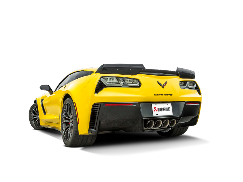 Akrapovic 14-17 Chevrolet Corvette Z06 (C7) Slip-On Line (Titanium) w/ - MTP-CO/TI/2