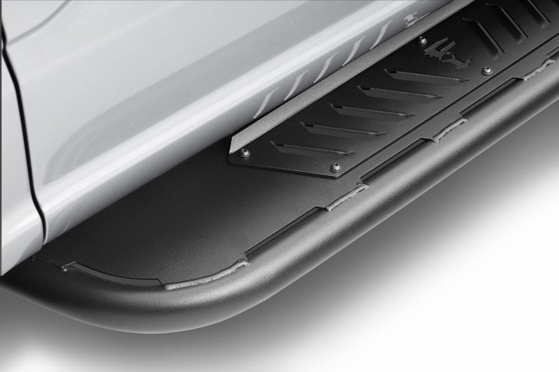 N-FAB 15-21 Ford F-150 Roan Running Boards - Textured Black - NBF15CC-TX