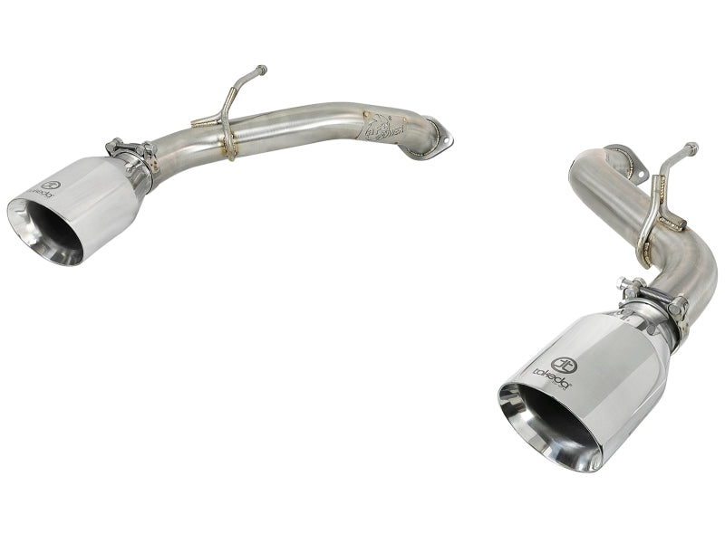 aFe POWER Takeda 2.5in 304 SS Axle-Back Exhaust w/ Polished - 49-36133NM-P