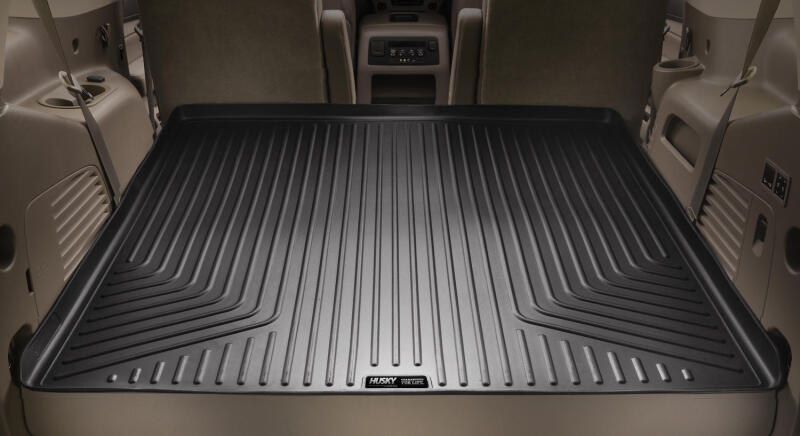 Husky Liners 07-13 GM Escalade/Suburban/Yukon WeatherBeater Black Rear Cargo Liners - 28251