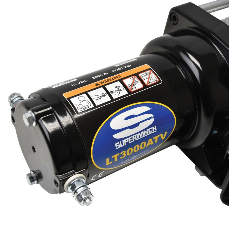 Superwinch 3000 LBS 12V DC 3/16in x 50ft Steel Rope - 1130220