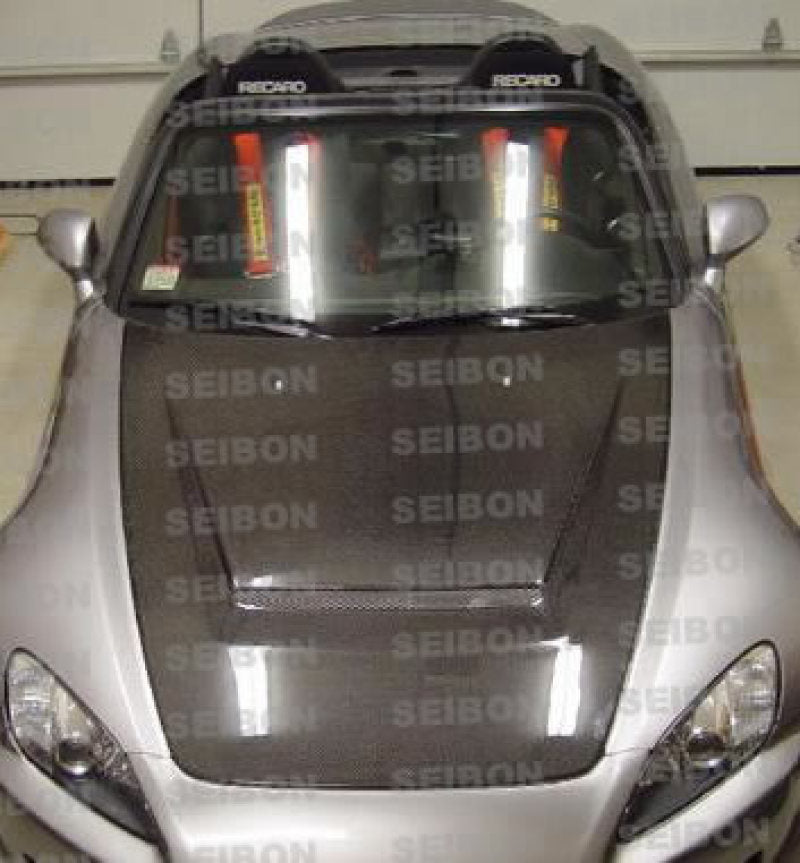 Seibon 00-10 Honda S2000 (AP1/2) VSII Carbon Fiber Hood - HD0005HDS2K-VSII