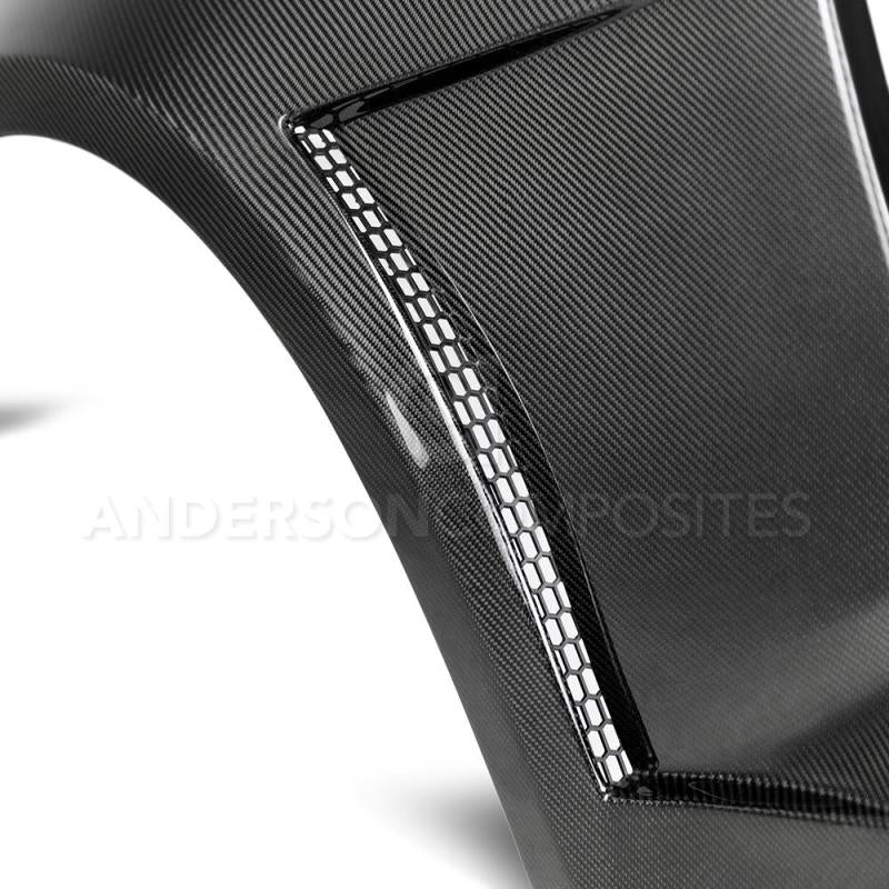 Anderson Composites 16-18 Chevrolet Camaro Type SS Fenders Carbon Fiber - AC-FF16CHCAM-SS