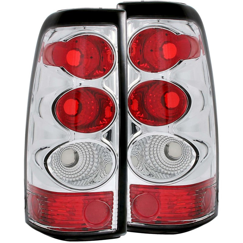 ANZO 2003-2006 Chevrolet Silverado 1500 Taillights Chrome - 211020